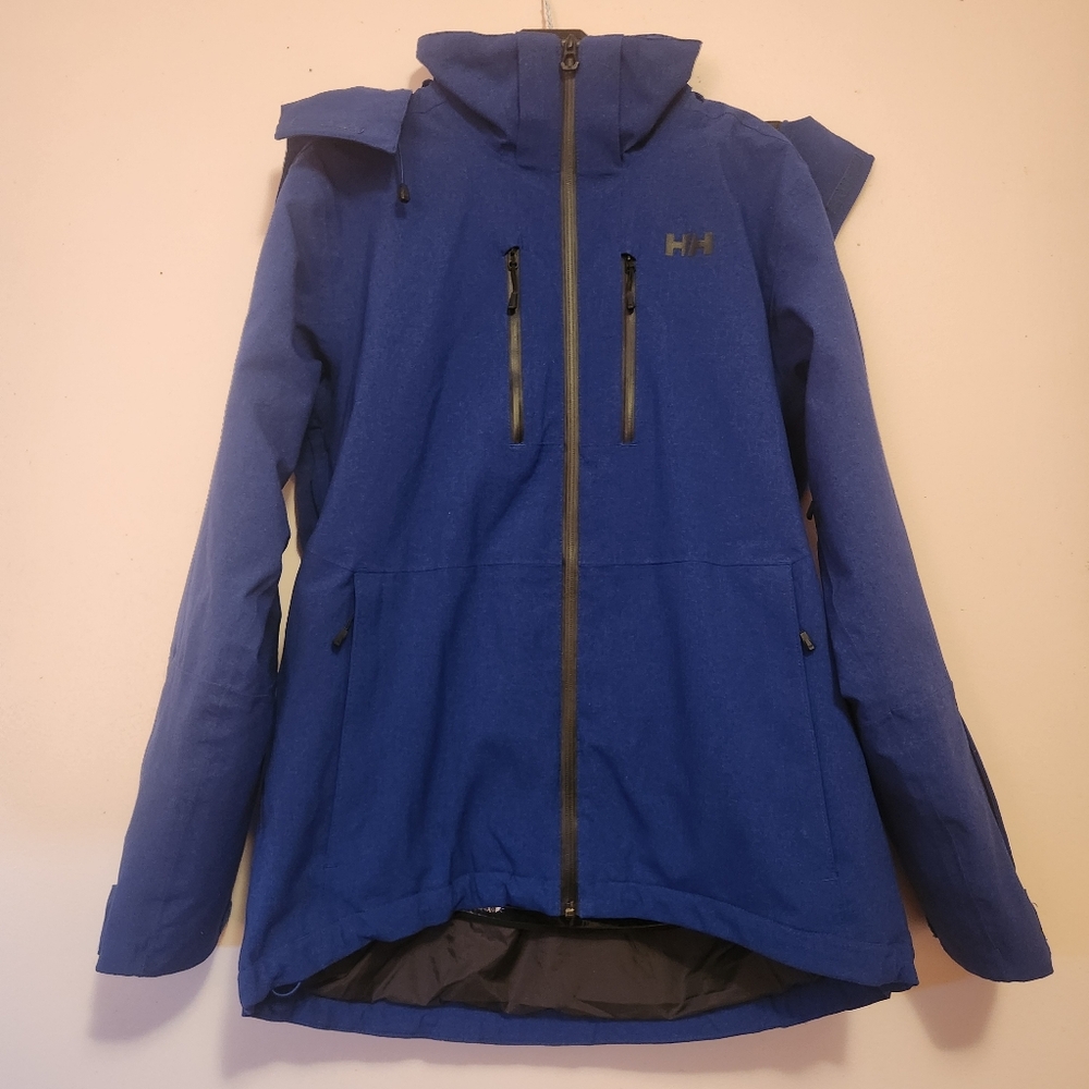 Helly Hansen Men's Juniper 3.0 Ski Jacket Size M Blue PrimaLoft H2Flow Gorpcore